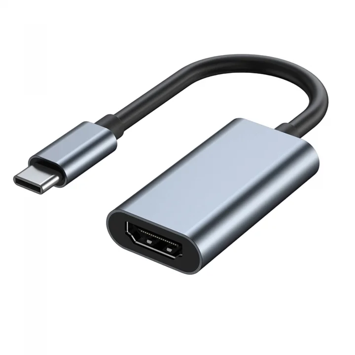 Monitör için USB C - HDMI Adaptörü, MacBook pro için 4K HDMI - USB C Dizüstü Bağlantı İstasyonları, iPad air için USB Tip C - HDMI Kablosu, Chromebook XPS TV vb için USBCden HDMI Donglea