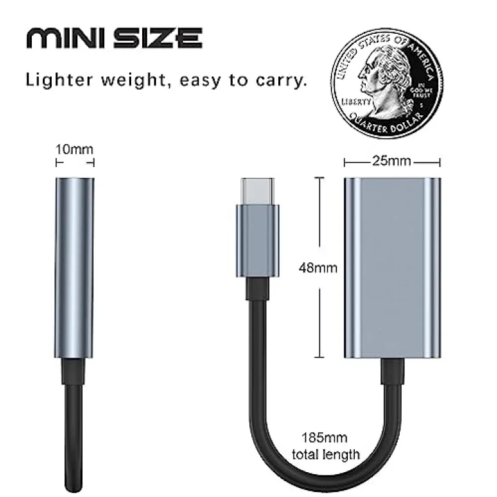 Monitör için USB C - HDMI Adaptörü, MacBook pro için 4K HDMI - USB C Dizüstü Bağlantı İstasyonları, iPad air için USB Tip C - HDMI Kablosu, Chromebook XPS TV vb için USBCden HDMI Donglea
