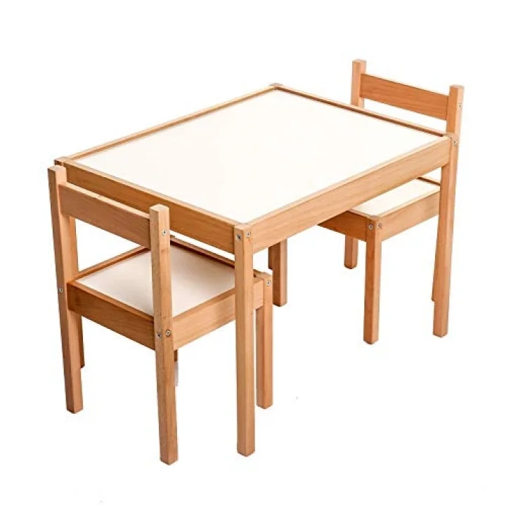 Montessori Ahşap Masa ve Sandalye Seti