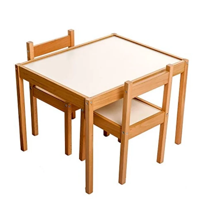 Montessori Ahşap Masa ve Sandalye Seti