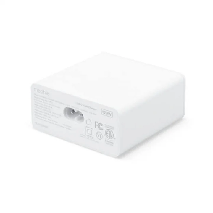 Mophie Speedport Güç Adaptörü Gan 120W 3xUSB-C & USB-A 409909309