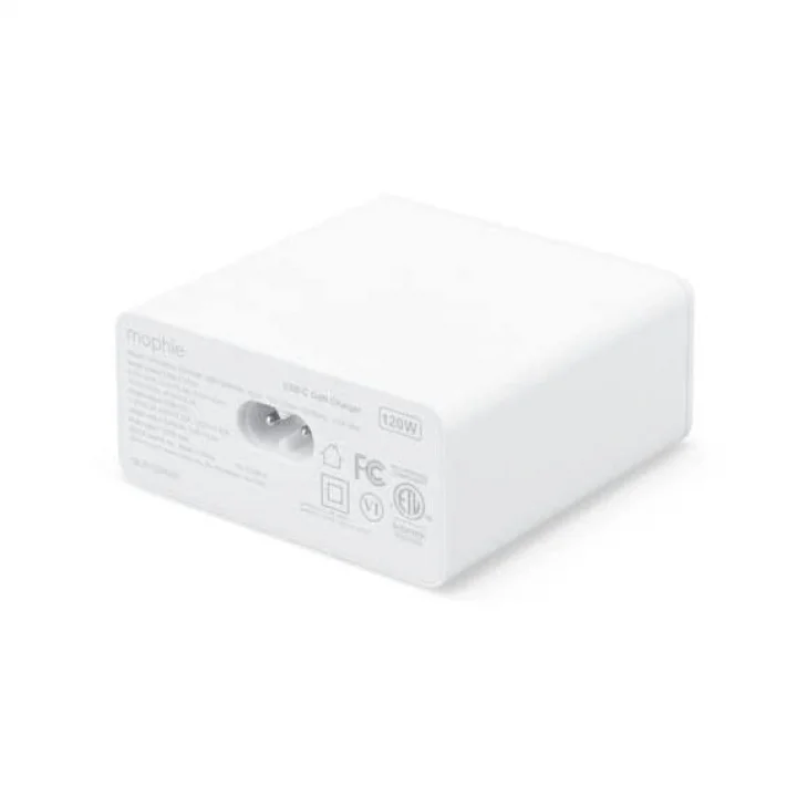 Mophie Speedport Güç Adaptörü Gan 120W 3xUSB-C & USB-A 409909309