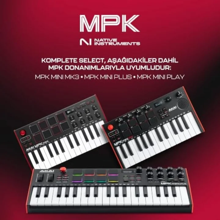 MPK Mini MK3 25 Tuş USB MIDI Klavye Kontrolör