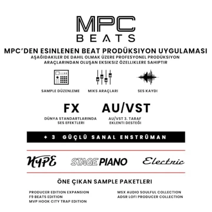 MPK Mini MK3 25 Tuş USB MIDI Klavye Kontrolör