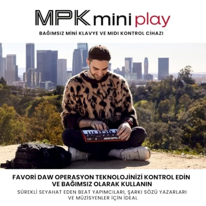 MPK Mini Play MK3 25 Tuş USB MIDI Klavye Kontrolör