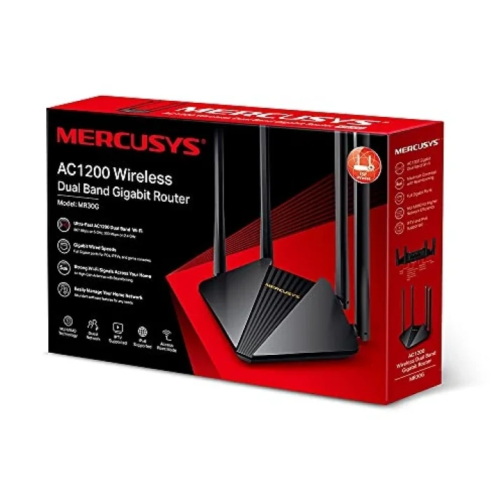 MR30G, AC1200 Wireless Dual Band Gigabit Router