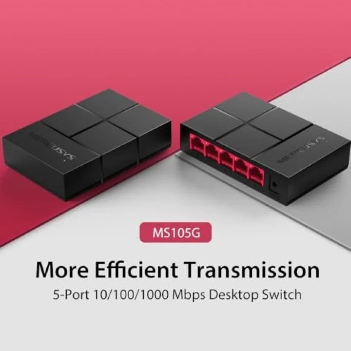 MS105G, 5-Port 10/100/1,000 Mbps Masaüstü Switch