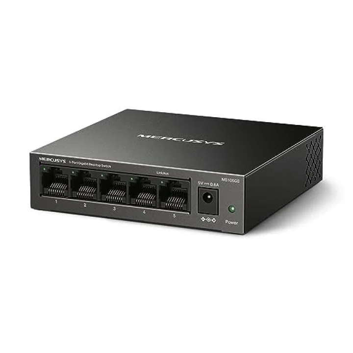 MS105GS, 5-Port Gigabit Desktop Switch