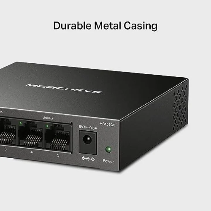 MS105GS, 5-Port Gigabit Desktop Switch