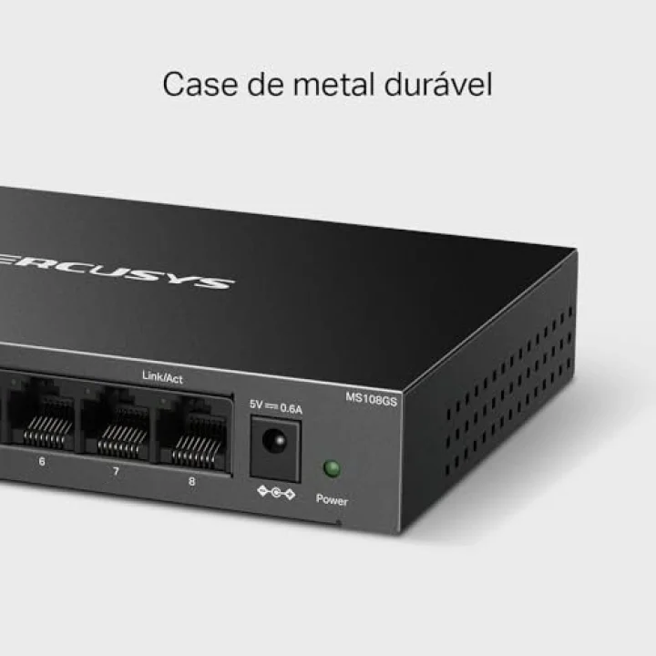 MS108GS, 8-Port Gigabit Desktop Switch