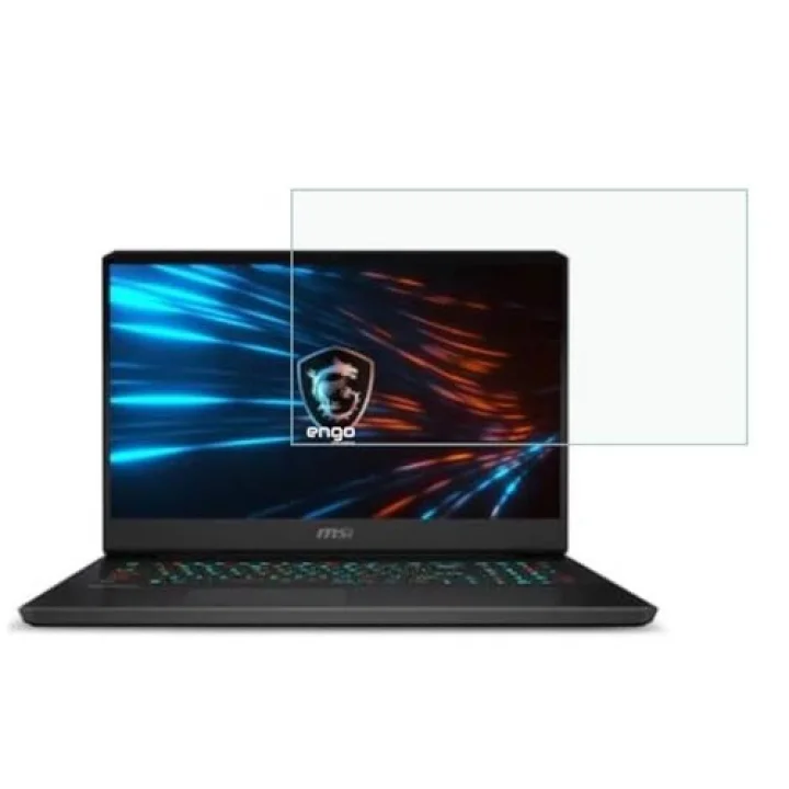 Msi GP76 Leopard 17.3 İnç İle Uyumlu Ekran Koruyucu Notebook, 9H Temperli Kırılmaz Esnek Nano Cam, Çizilmeye Ve Darbeye Dayanıklı Laptop Koruma, HD Şeffaf
