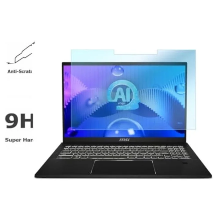 Msi Summit E13 Ai Evo 13.3 İnç İle Uyumlu Ekran Koruyucu Notebook, 9H Temperli Kırılmaz Esnek Nano Cam, Çizilmeye Ve Darbeye Dayanıklı Laptop Koruma, HD Şeffaf 16:10