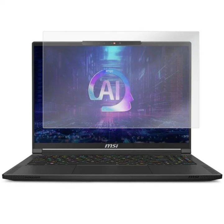 Msi Summit E16 Ai Evo 16 İnç İle Uyumlu Mat Ekran Koruyucu Notebook, Yansıma Ve Parlama Önleyici Parmak İzi Bırakmayan Laptop Koruma, 9H Temperli Kırılmaz Esnek Nano Cam 16:10
