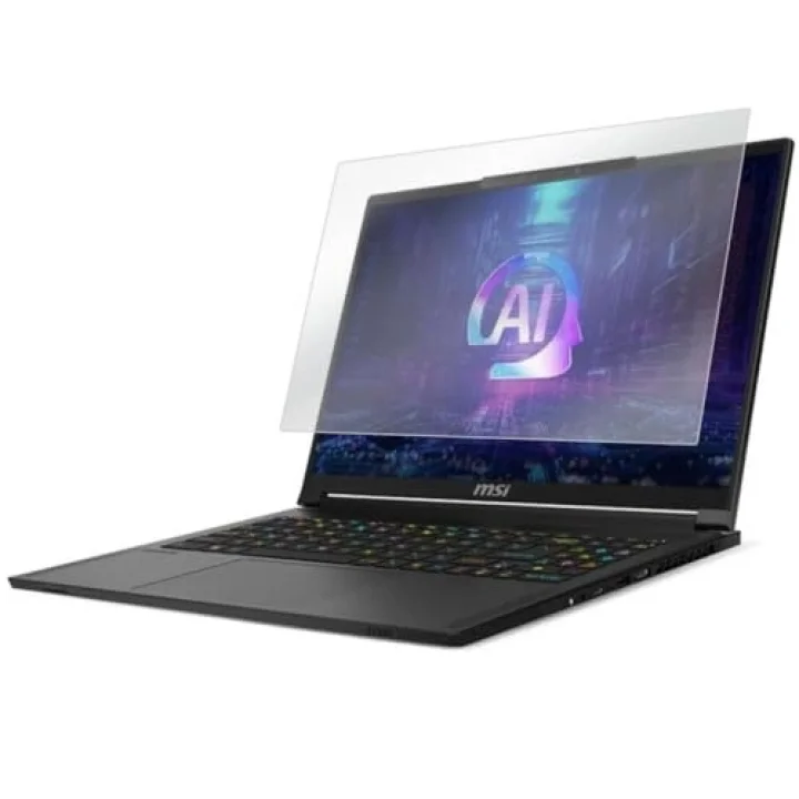 Msi Summit E16 Ai Evo 16 İnç İle Uyumlu Mat Ekran Koruyucu Notebook, Yansıma Ve Parlama Önleyici Parmak İzi Bırakmayan Laptop Koruma, 9H Temperli Kırılmaz Esnek Nano Cam 16:10