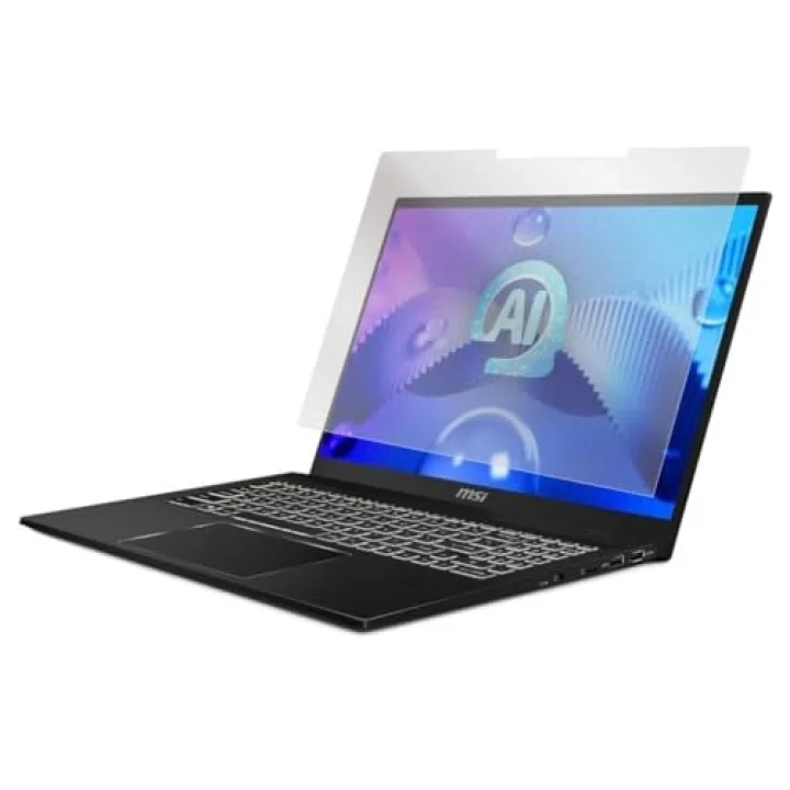 Msi Summit E16 Ai Studio 16 İnç İle Uyumlu Mat Ekran Koruyucu Notebook, Yansıma Ve Parlama Önleyici Parmak İzi Bırakmayan Laptop Koruma, 9H Temperli Kırılmaz Esnek Nano Cam 16:10