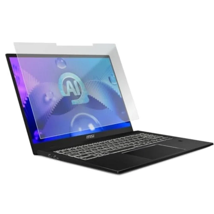 Msi Summit E16 Ai Studio 16 İnç İle Uyumlu Mat Ekran Koruyucu Notebook, Yansıma Ve Parlama Önleyici Parmak İzi Bırakmayan Laptop Koruma, 9H Temperli Kırılmaz Esnek Nano Cam 16:10