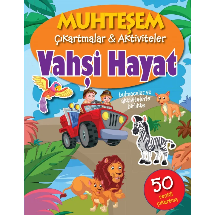 Muhteşem Çıkartmalar ve Aktiviteler - Vahşi Hayat