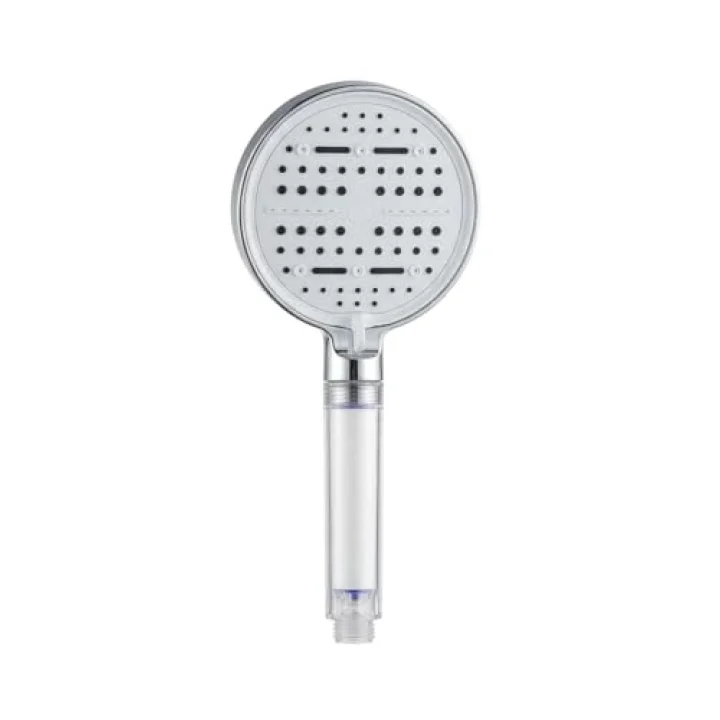 Multi 6 Fonksiyonlu Spa Etkili Filtreli Duş Başlığı Yüksek Basınçlı Su Tasarruflu Klor ve Kireç Önleyici El Duşu, Handshower (Art Deco)