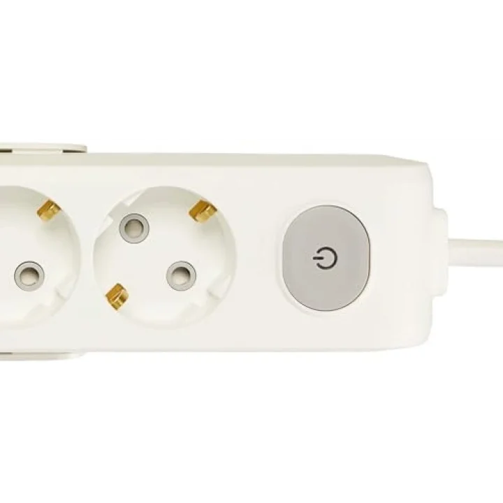Multi-Let 4lü Anahtar-Topraklı Kablolu Ç.K 2m Priz