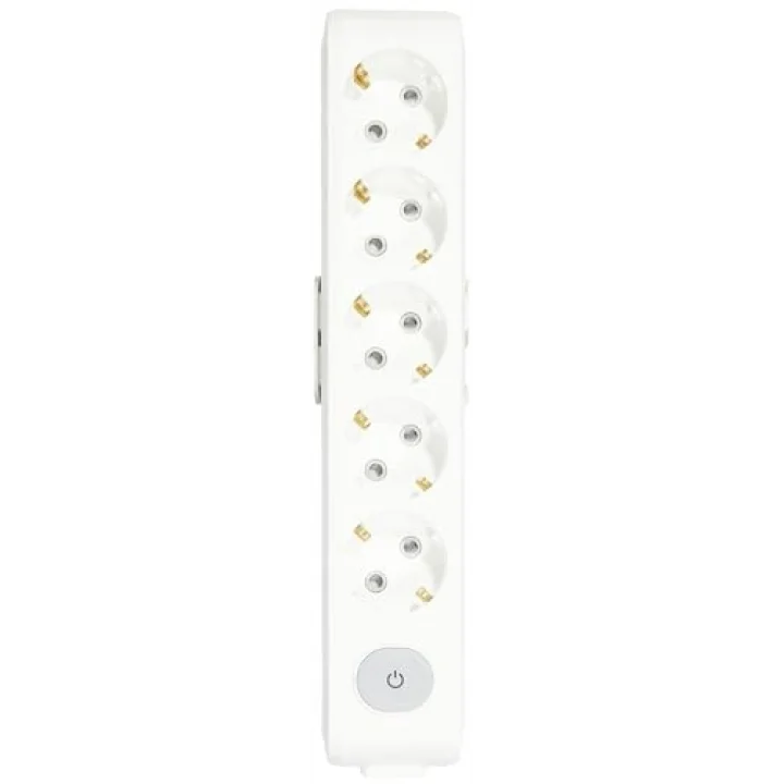 Multi-Let Beşli Anahtarlı Topraklı Çocuk Korumalı Klemensli