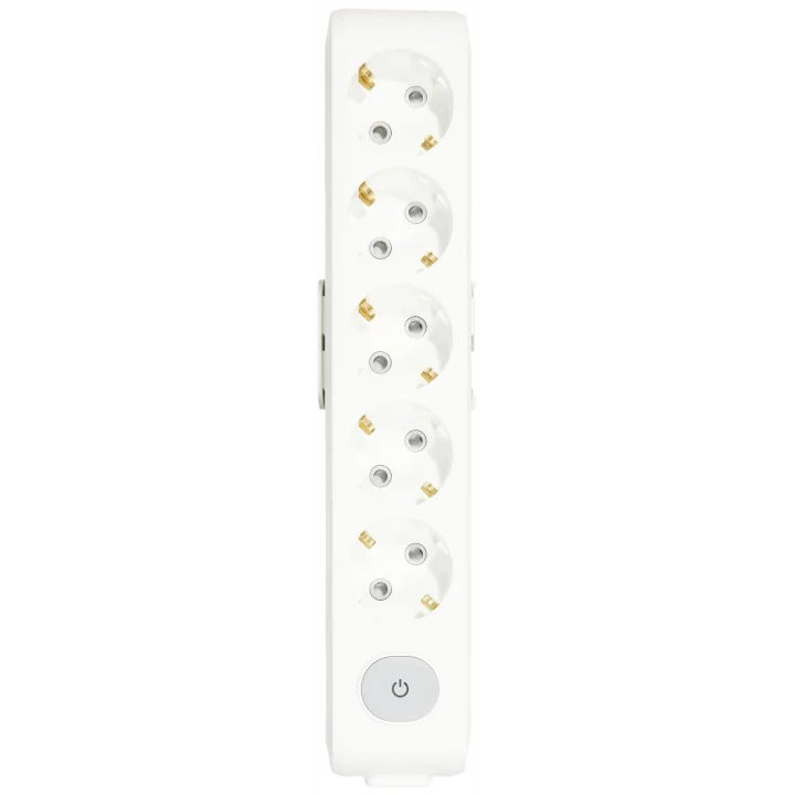 Multi-Let Beşli Anahtarlı Topraklı Çocuk Korumalı Klemensli