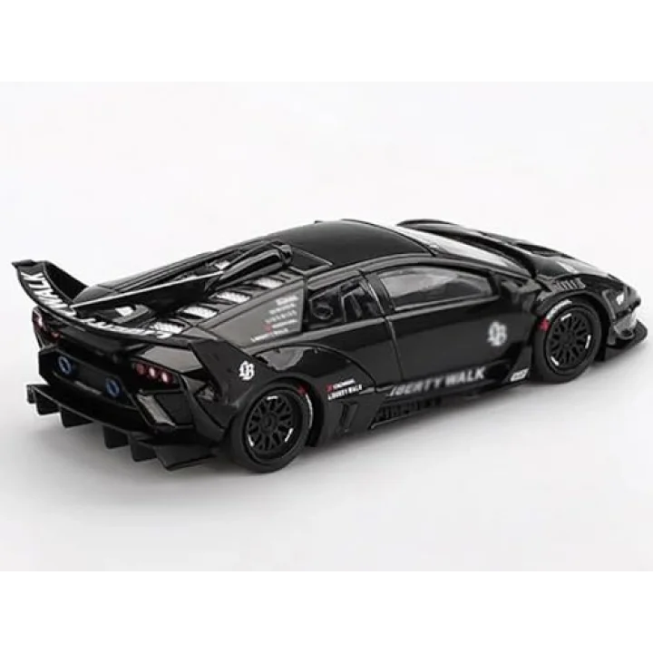 Murcielago GT EVO LB - Silhouette Works Siyah Sınırlı Üretim 1/64 Diecast Model Araba