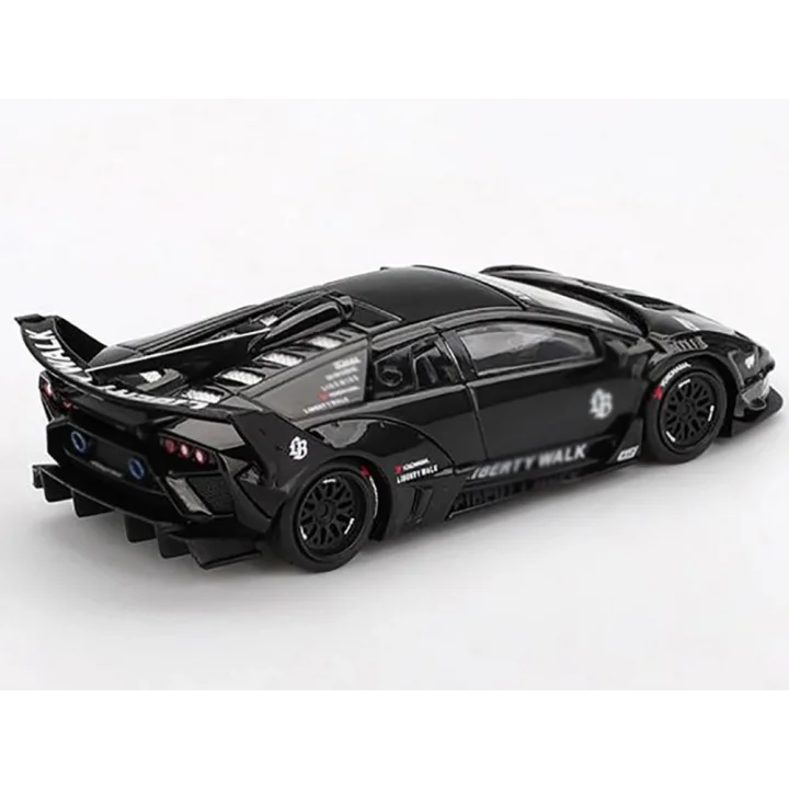 Murcielago GT EVO LB - Silhouette Works Siyah Sınırlı Üretim 1/64 Diecast Model Araba