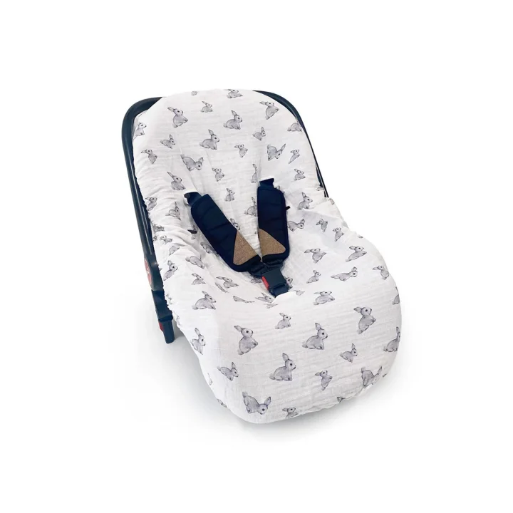 Müslin Ana Kucağı Kılıfı - Iconique Lapin