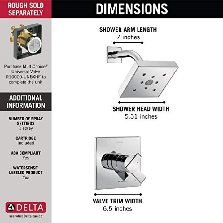 musluk ara Monitor 17 serisi duş sadece Trim, T17267