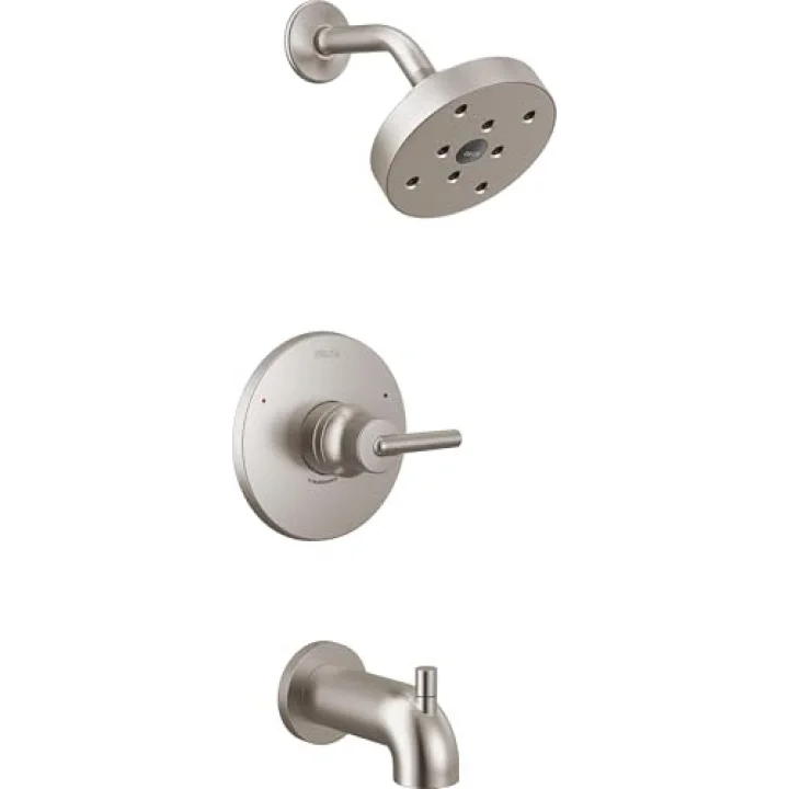 musluk T14459-SS Triassic, 14 Series MC Tub/duş Trim, paslanmaz çelik by musluk