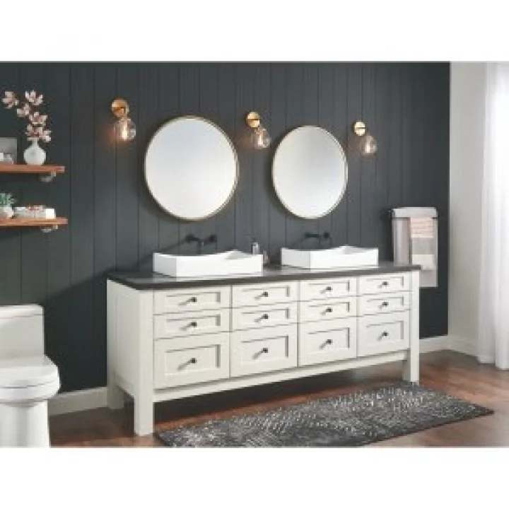 musluk Trinsic Single Griff duvar askısı WC musluk Trim, T3559LF-SSWL