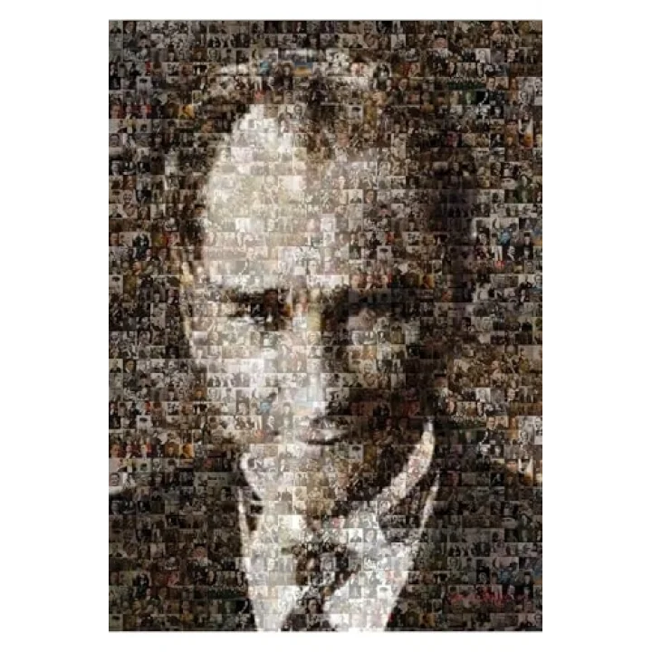 Mustafa Kemal Atatürk 1000 Parça Çerçeveli Puzzle