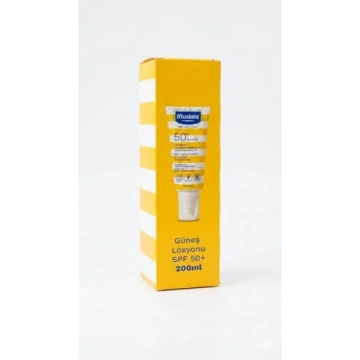 mustela Güneş Losyonu SPF50 200 ml + mustela Hydra Bebe 100 ml