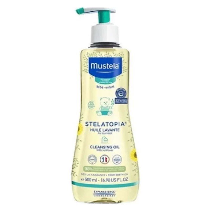 mustela Stelatopia Cleansing Oil 500 Ml - Temizleme Yağı