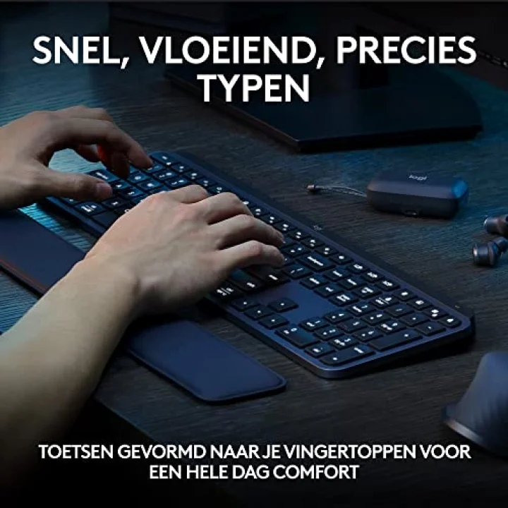 MX Keys S - Grafit, İngilizce QWERTY Düzeni