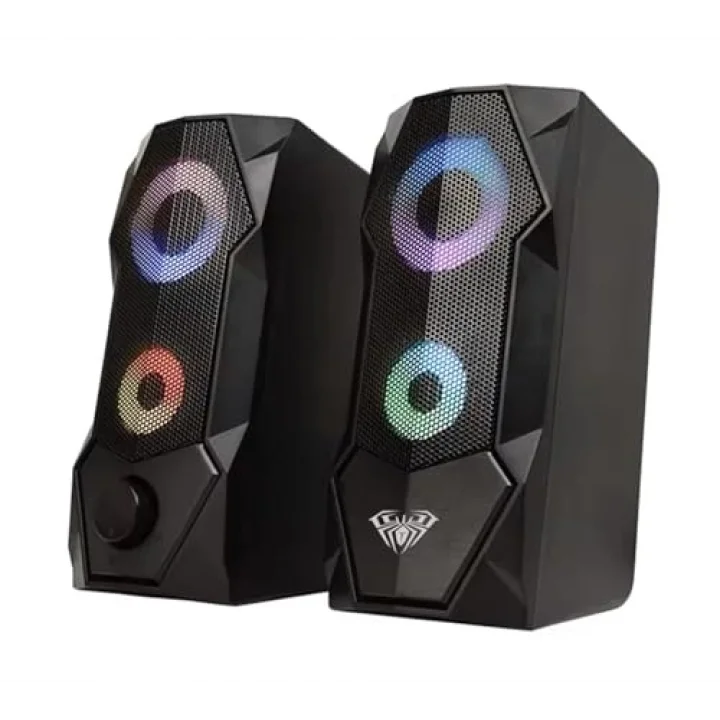 N-301 10W Masaüstü RGB Gaming Oyuncu PC 1+1 Speaker Hoparlör