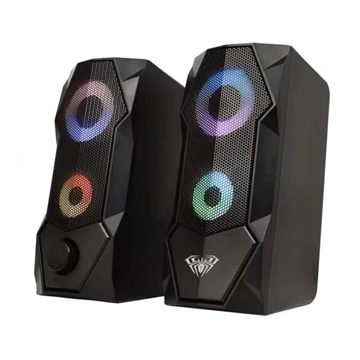 N-301 10W Masaüstü RGB Gaming Oyuncu PC 1+1 Speaker Hoparlör