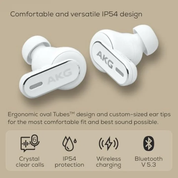 N5 Hybrid ANC True Wireless Kulaklık,Beyaz