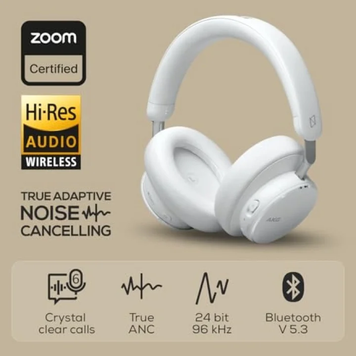N9 Hybrid ANC Wireless Kulaklık, OE, Beyaz