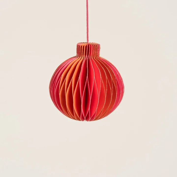 Naıla Fuşya - Turuncu - Dekoratif Obje 8 Cm