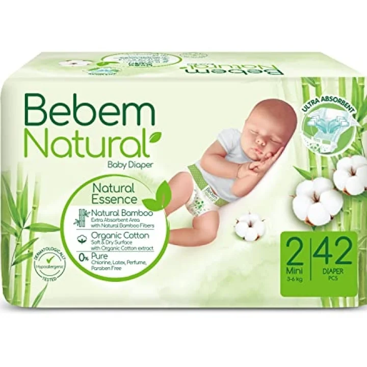 Natural 2 Beden Mini Bebek Bezi (1 x 42 Adet)