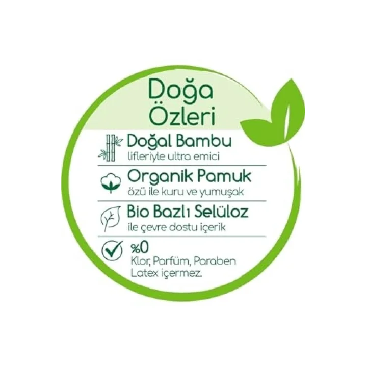 Natural 4 numara Maxi 104 adet Bebek Bezi