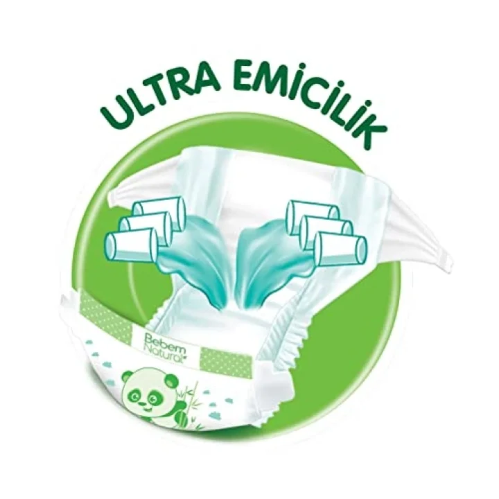 Natural Bebek Bezi 3 Beden Midi 34 Adet