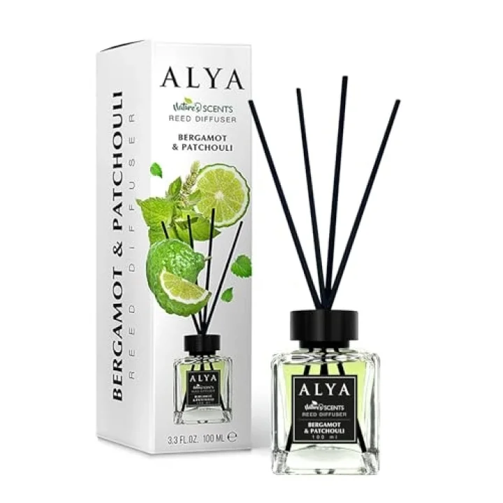 Natures Scents Bergamot & Patchouli Bambu Çubuklu Oda Kokusu - Bergamot & Paçuli Kokusu