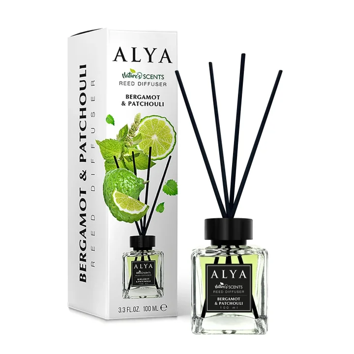 Natures Scents Bergamot & Patchouli Bambu Çubuklu Oda Kokusu - Bergamot & Paçuli Kokusu