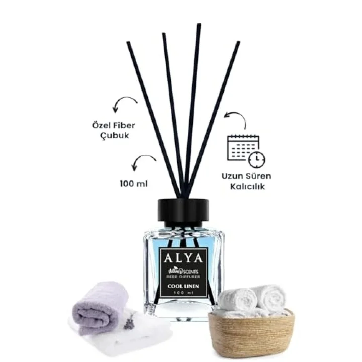 NatureS Scents Cool Linen Bambu Çubuklu Oda Kokusu