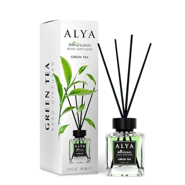 Natures Scents Green Tea Bambu Çubuklu Oda Kokusu - Yeşilçay Kokusu