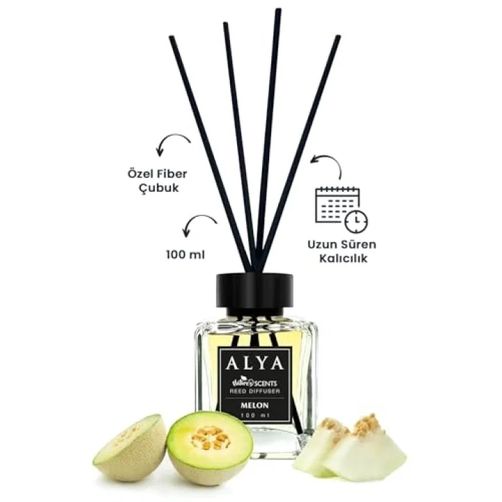 Natures Scents Melon Bambu Çubuklu Oda Kokusu- Kavun Kokusu