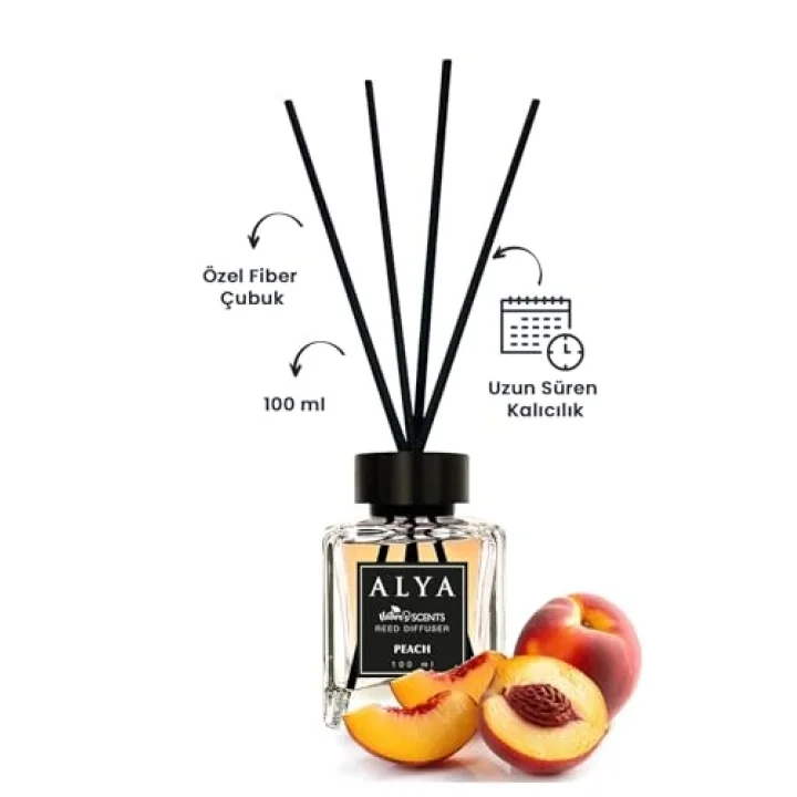 Natures Scents Peach Bambu Çubuklu Oda Kokusu- Şeftali Kokusu