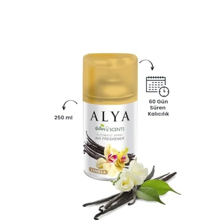 Natures Scents Vanilla- Vanilya Oda Kokusu Yedek Makine Spreyi 250 ml